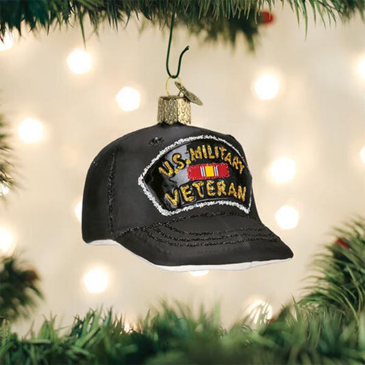 Veteran's Cap Ornament