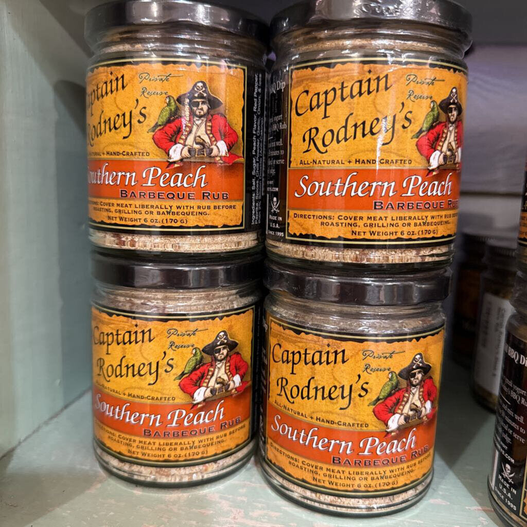 Captain Rodney's Southern Peach BBQ Rub