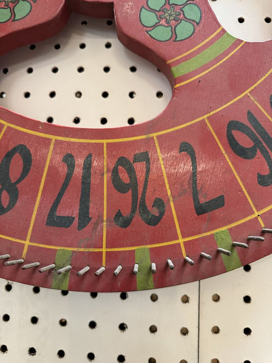 Vtg. Game/Carnival Wheel