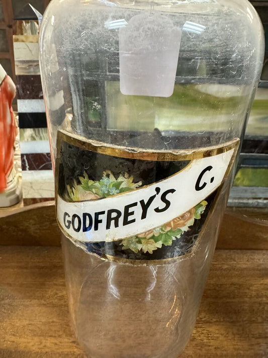 Godfreys medicine jar