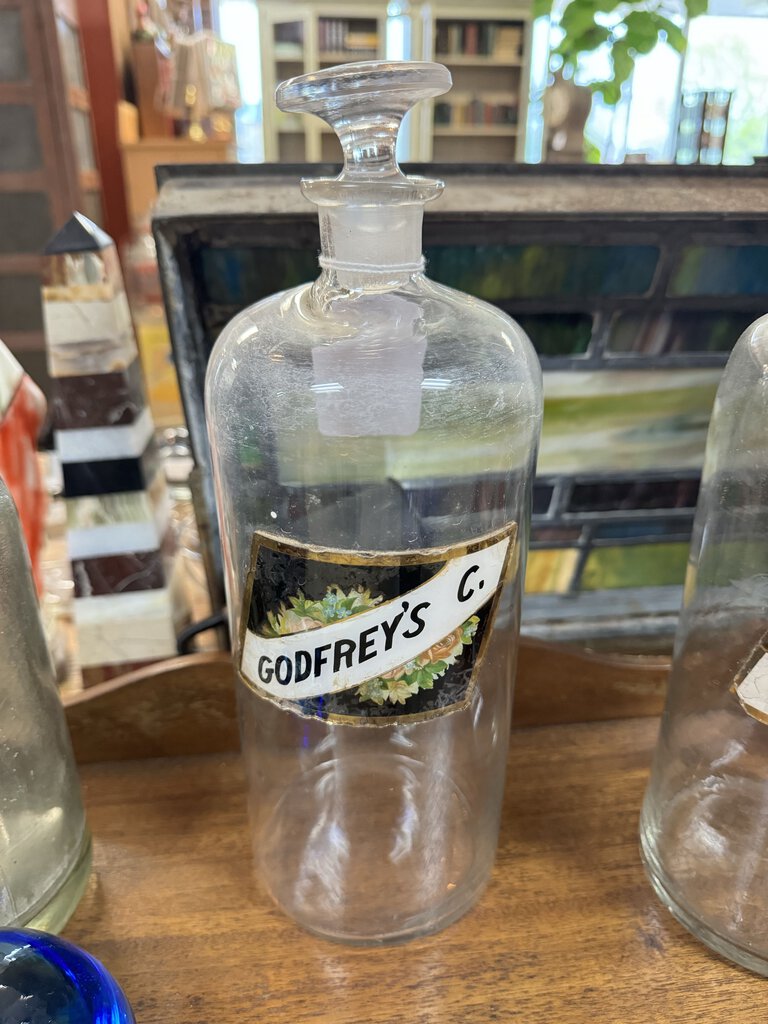 Godfreys medicine jar