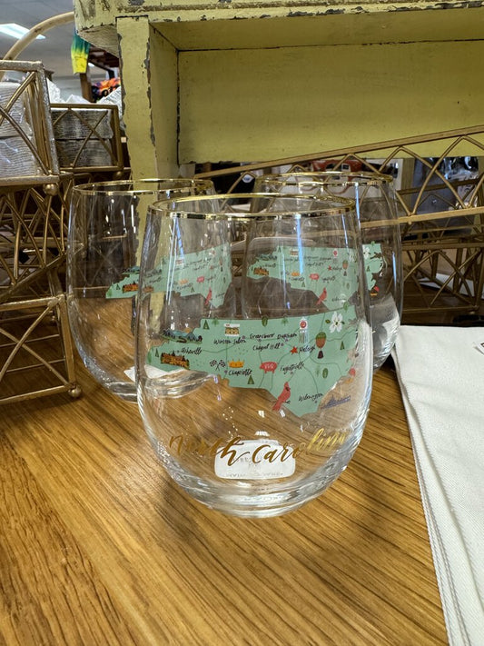 New Bern Stemless Wine Glass