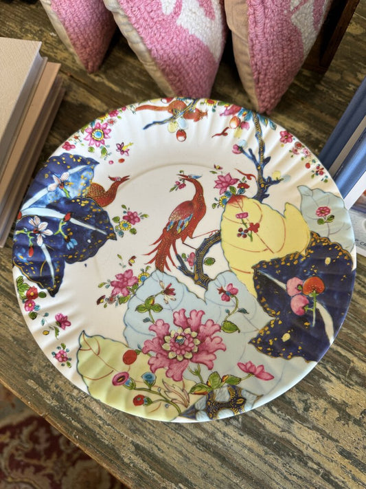 Tobacco Leaf Melamine Plate