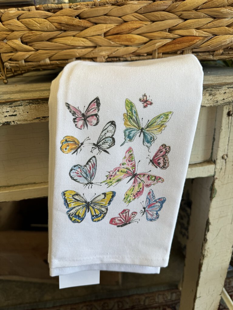 Butterfly Assortment Kitchen Towel