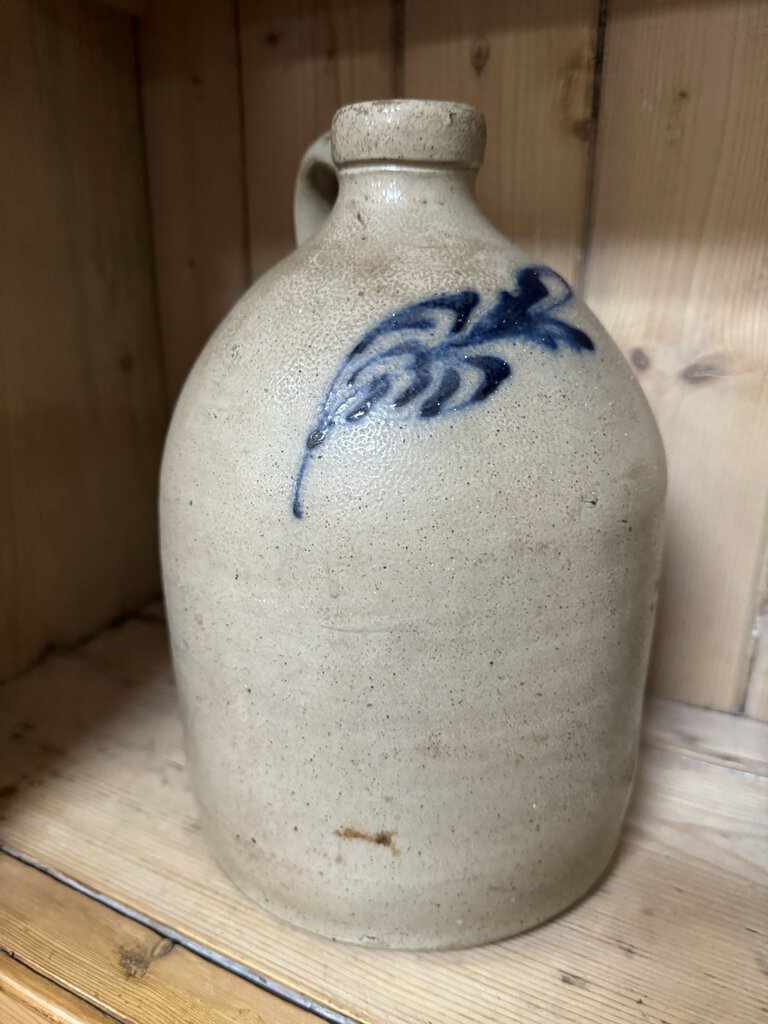 Early Blue Painted Jug
