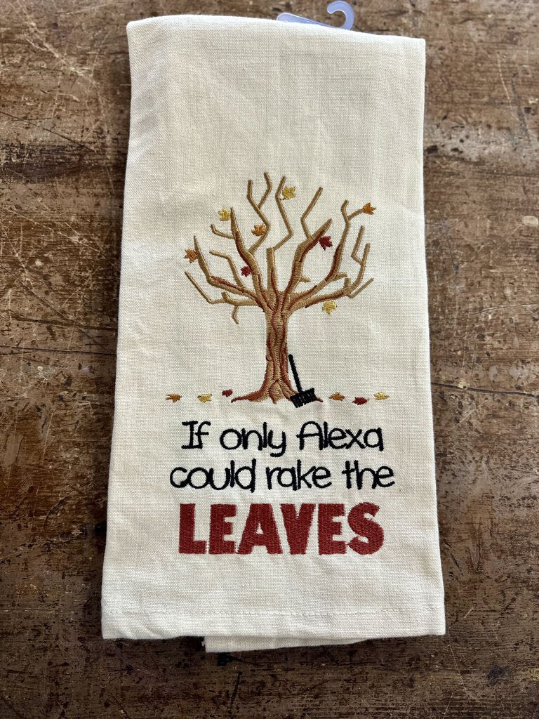 If Only Alexa Dishtowel