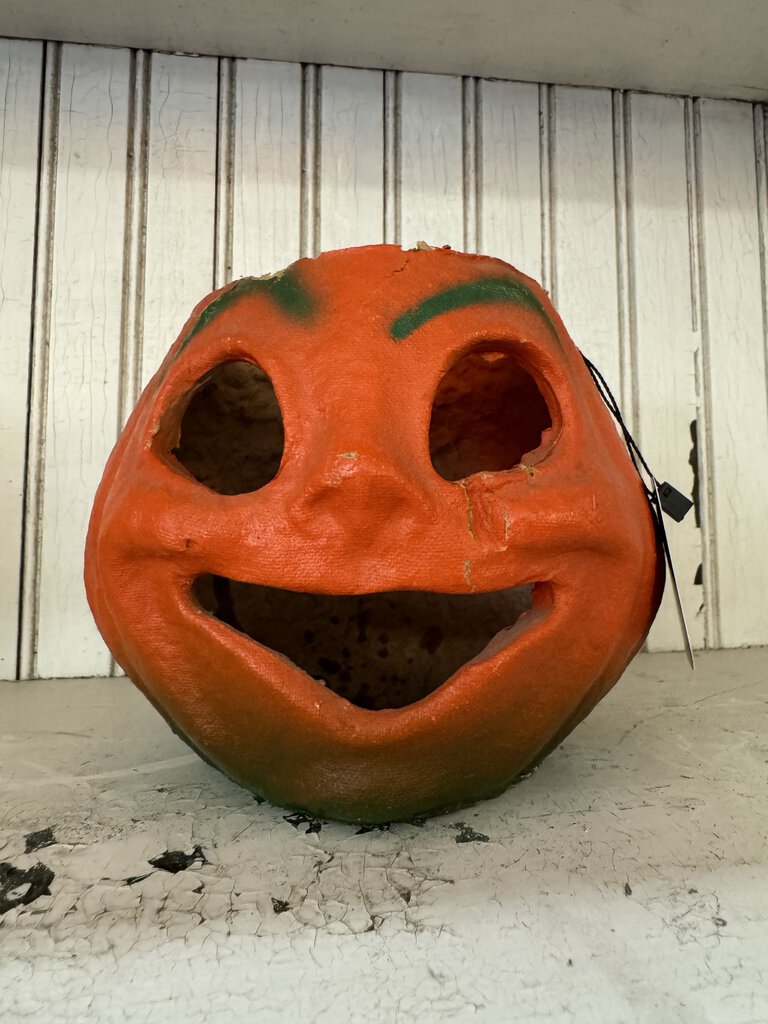 1950s Paper Mache Jack O Lantern