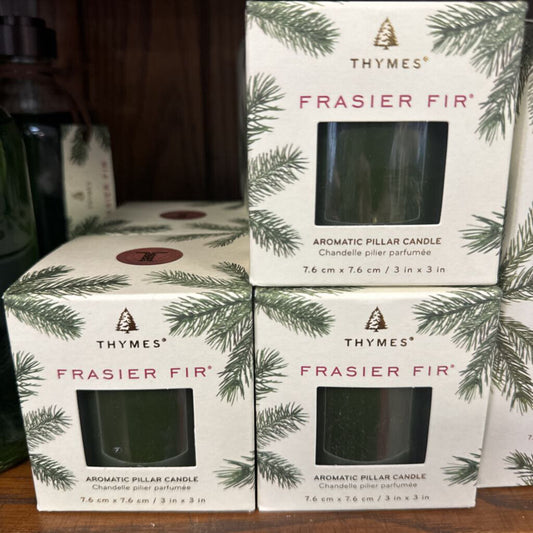 Frasier Fir 3x3 Pillar Candle