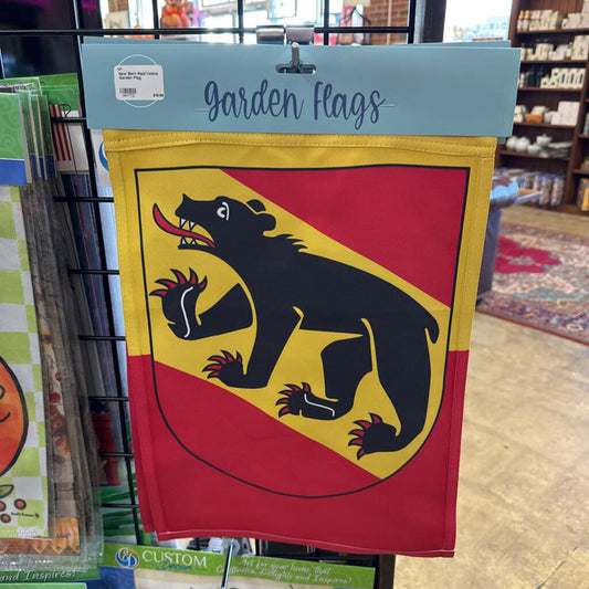 New Bern Red/Yellow Garden Flag