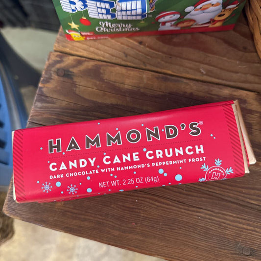 Candy Cane Crunch Candy Bar