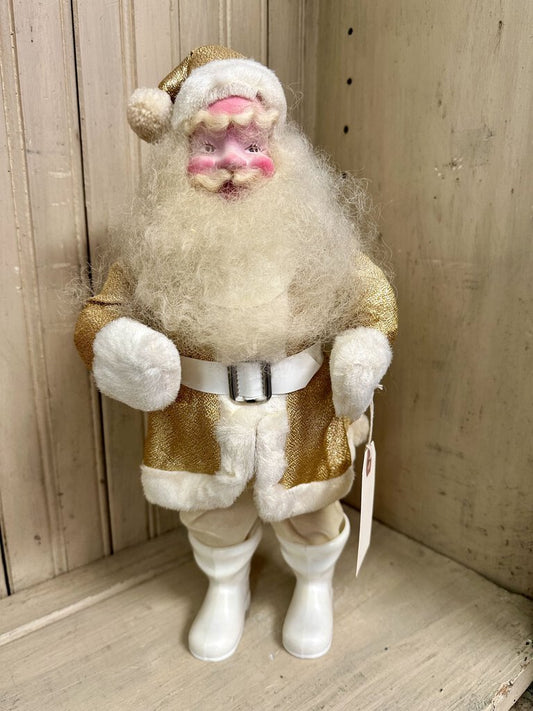 1960s Gold lame Harold Gale Santa