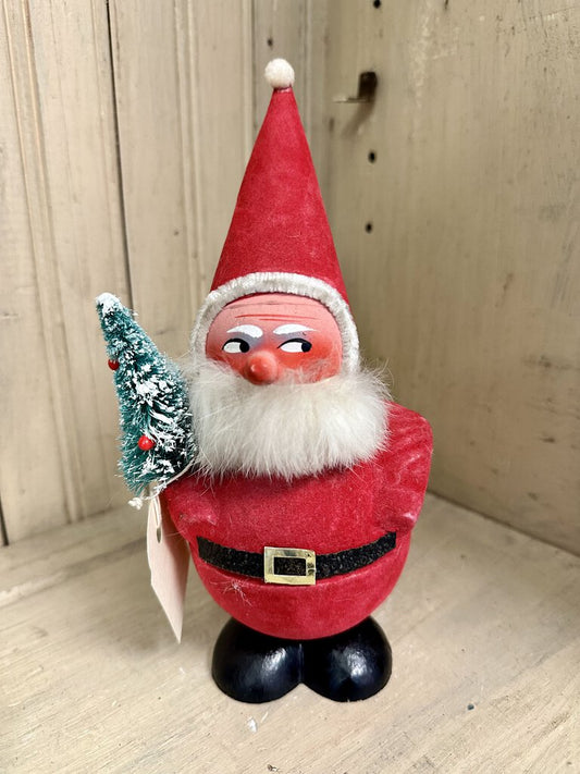 Vintage German Santa Candy Container