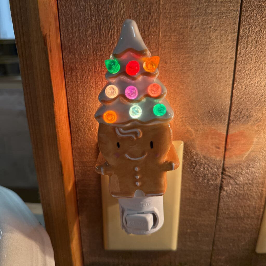 Gingerbread Tree Night Light