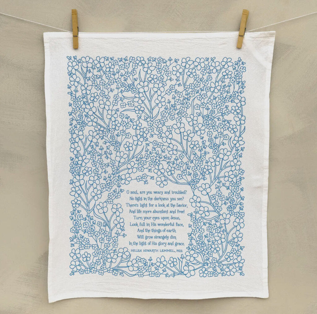 The Blessing Scripture Tea Towel