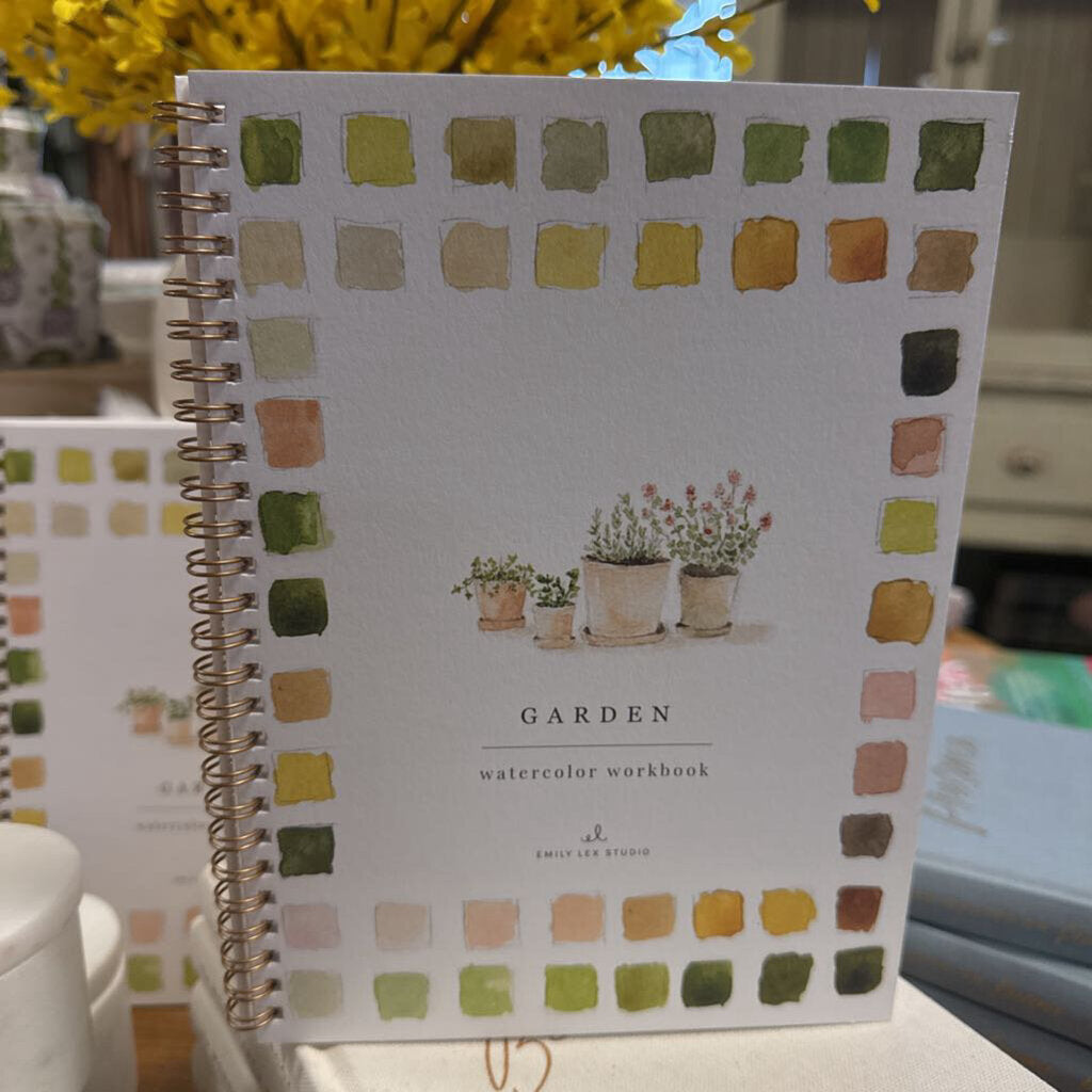 Garden Watercolor Workbook