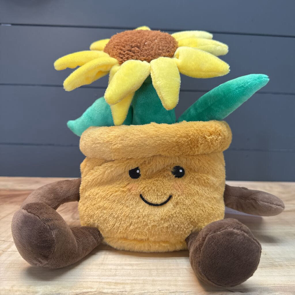 Yellow Flower Pot Warmies