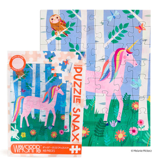 Unicorn Forest 48 Piece Puzzle Snax